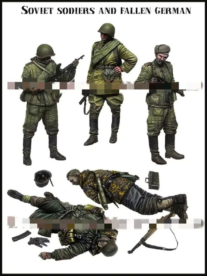 MEEKLION MODEL Militär Modellbausatz, 1/35, unbemalt, unmontiert - Bild 2