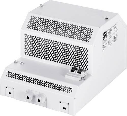 Block SIM Sicherheitstransformator 60 VA in Weiß, 1 x 230 V/AC zu 2 x 12 V/AC, 2.50A - Bild 1