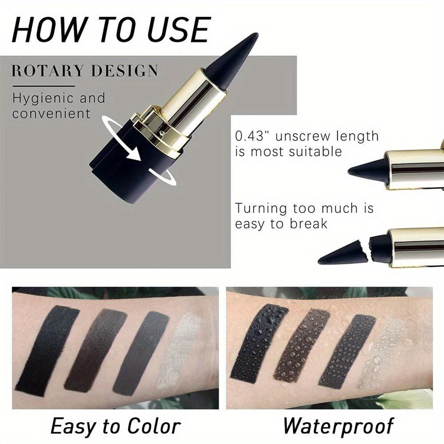 MMILE Eyeliner-Bleistift, 01, Matt, Creme, Unisex - Bild 4