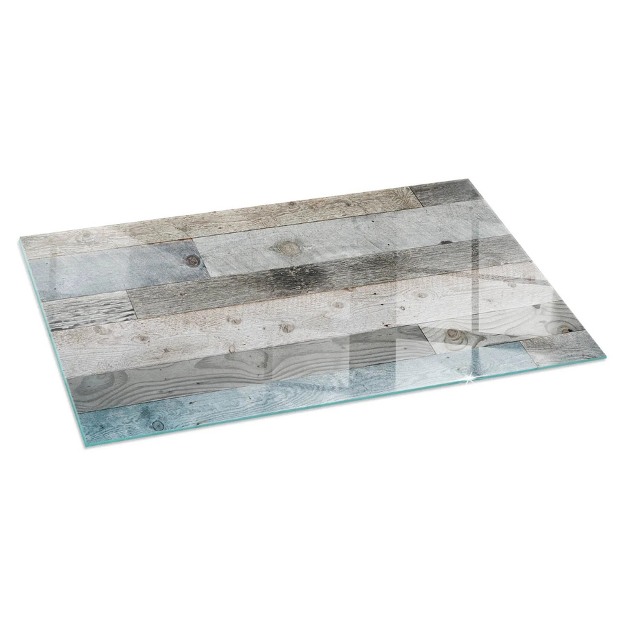 Tulup Glasplatte für Kamin als Bodenplatte in Grau, B/T: 140 x 70 cm - Bild 2