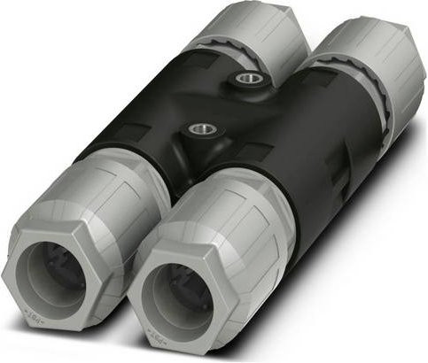Phoenix Contact H-Verteiler 1423996 in Grau und Schwarz aus Kunststoff - Bild 1