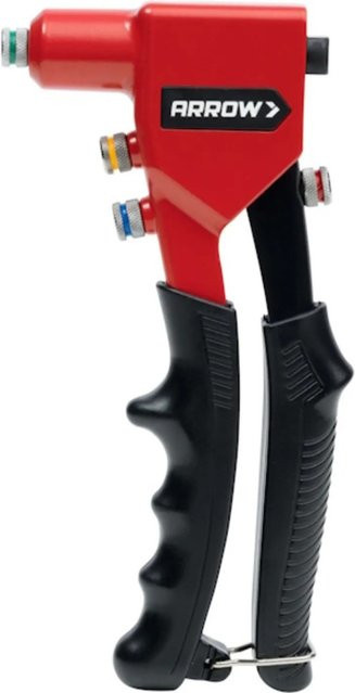 Arrow Blindnietzange RT188 aus Stahl in Rot - Bild 1