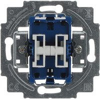 Busch-Jaeger Wippschalter-Einsatz für UP-Montagedose in Blau 2400/6/6 US-101 - Bild 1