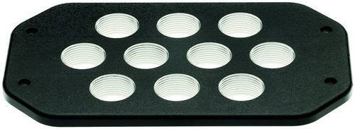 Harting Montagedeckel aus Edelstahl in Schwarz 19400489860 - Bild 1