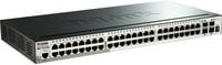 D-Link DGS-1510-52X/E Smart Managed Gigabit Stack Switch mit 52 Ports in Schwarz - Bild 1