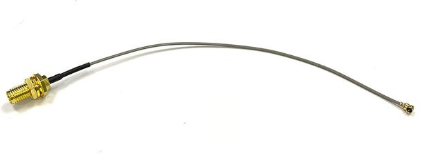 Wonder Fuoasis U.FL auf SMA-Buchse Pigtail-Kabel 1,13 mm, Länge: 15 cm - Bild 1