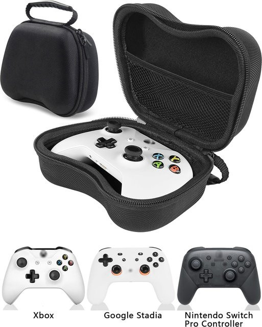 Hartschalen-Schutzcase für PS5, Xbox-Serie X/S und Nintendo Switch in Schwarz - Bild 1