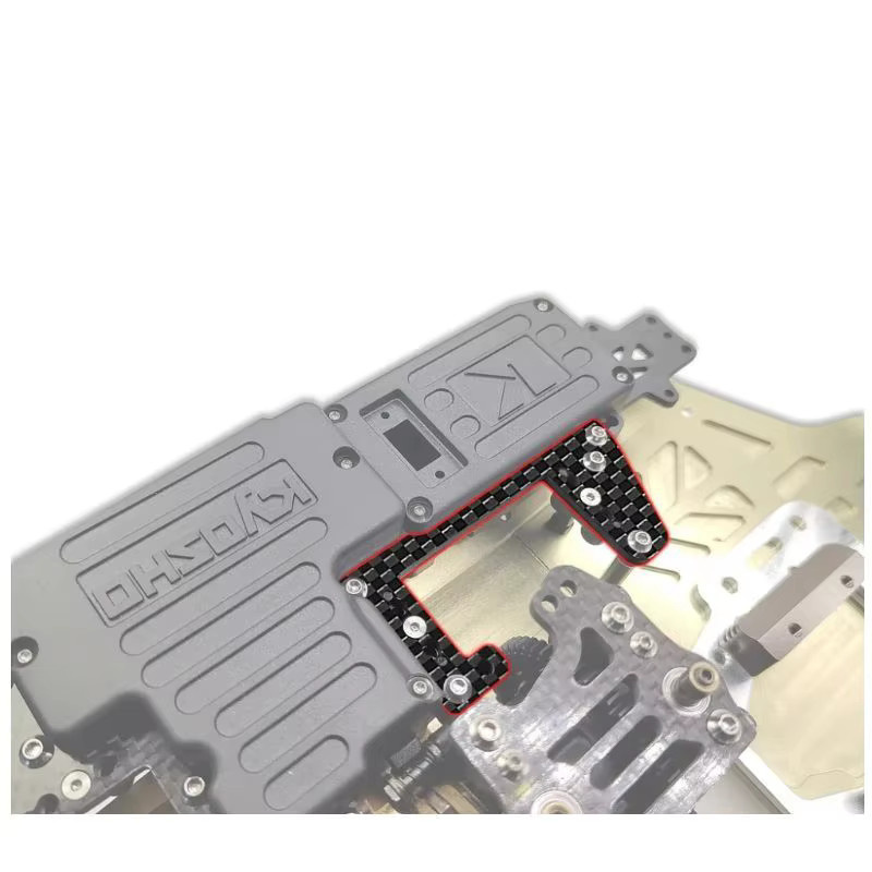 T Works TO-266-MP11 Carbonfaser ST/TH Servoplatte, Zubehör - Bild 2