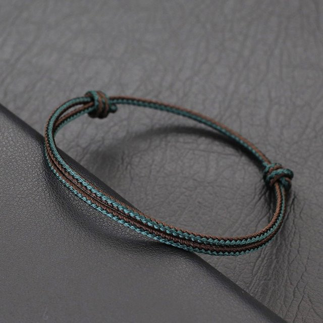 Schnurarmband, 2 mm, Herren - Bild 1