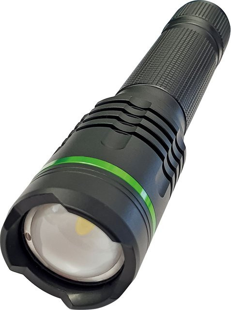 SCHWAIGER Taschenlampe mit Zoomfunktion aus Aluminium - Bild 1