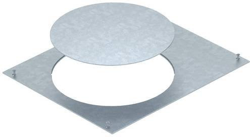 OBO Bettermann Montagedeckel OKA D 500 R9 in Silber - Bild 1
