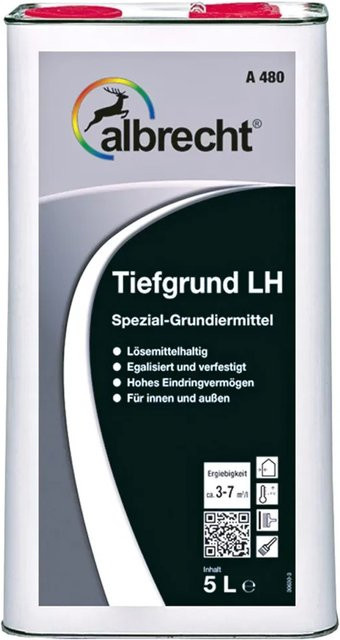 Albrecht Tiefgrund LH Transparent lösungsmittelbasiert 5,0 l - Bild 1