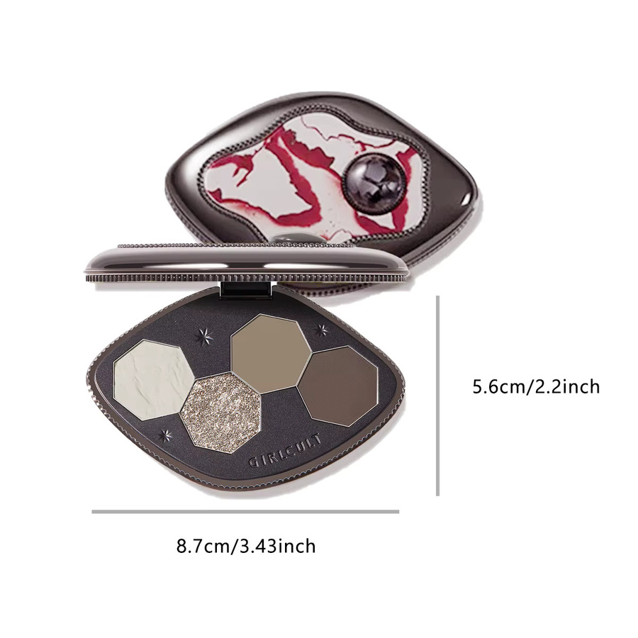 Girlcult Hallucination Lidschatten-Palette, Matt, Puder - Bild 2