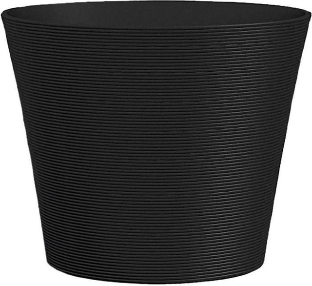 GARDEN ID Blumentopf Green Care Sense Schwarz-Anthrazit B: 30 cm, T: 27 cm, H: 27 cm - Bild 1