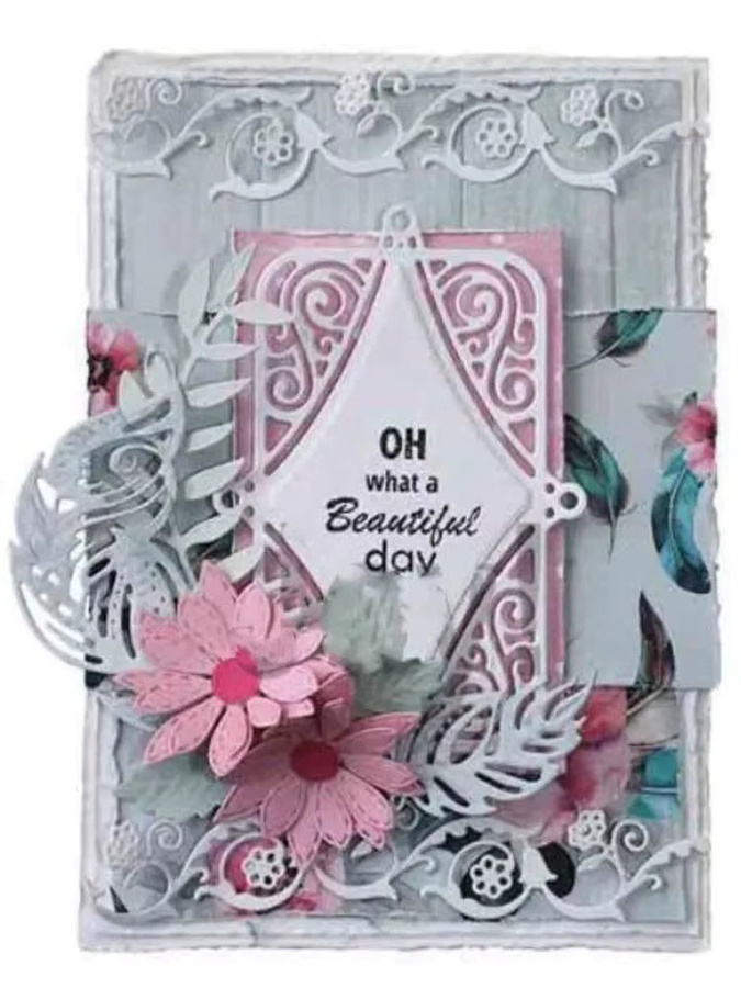 Blumen Metall-Stanzformen für DIY Scrapbooking und dekorative Papierkarten - Bild 4