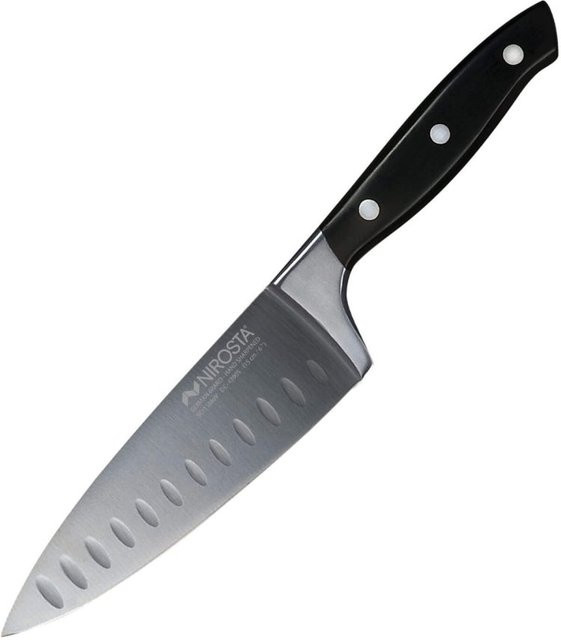 Nirosta Kochmesser Trinity Chef Knife aus Edelstahl in Silber mit 15 cm Klingenlänge - Bild 1