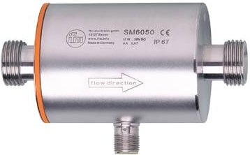 Ifm Electronic Magnetisch-Induktiver Durchflusssensor SM6050 in Silber, Betriebsspannung 18 - 30 V/DC, Messbereich 0.1 - Bild 1
