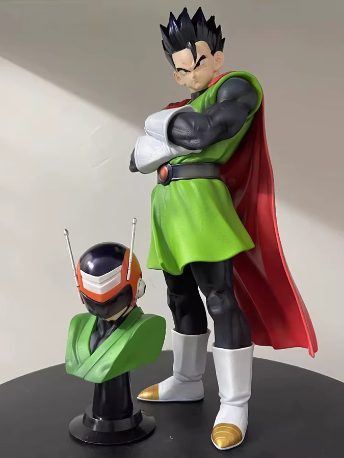 Bandai Dragon Ball Great Saiyaman Gohan Videl Actionfigur, 2-teiliges Set - Bild 5