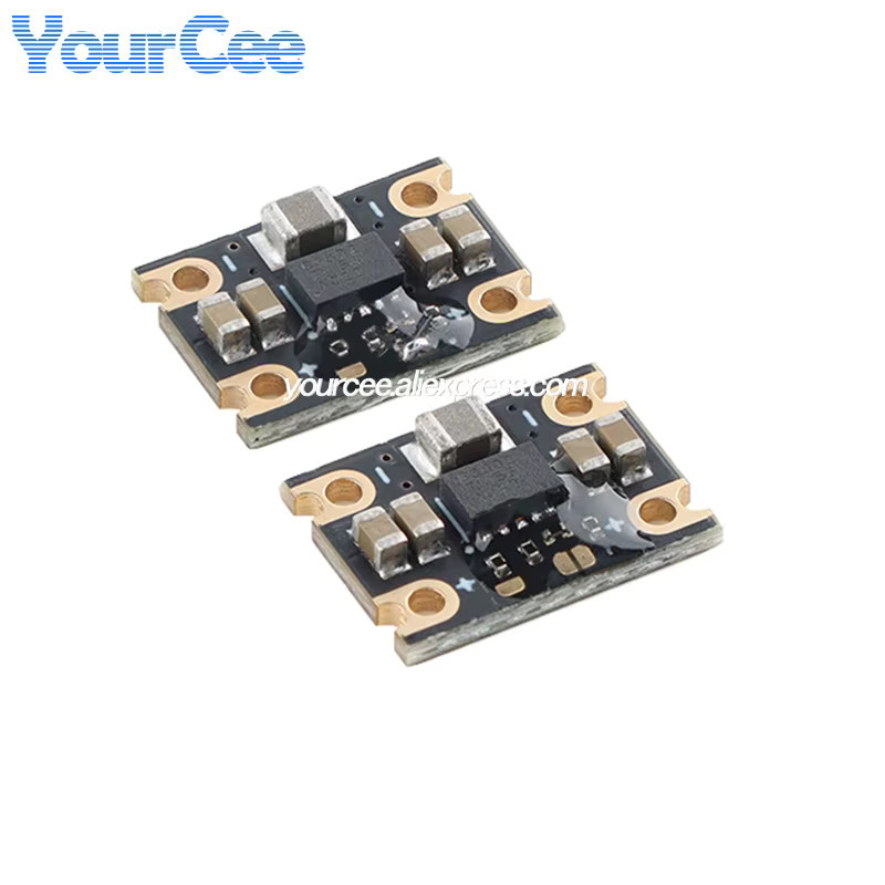 Your Cee TPS63802 Mini USB Buck/Boost Konverter Stromversorgungsmodul mit 3,3V/5V Ausgang und 2A, Schwarz, USB-C - Bild 2