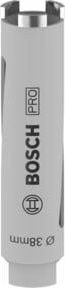 Bosch Diamant-Trockenbohrkrone für Universalbohrungen, Durchmesser: 38 mm, Farbe: Silber - Bild 1