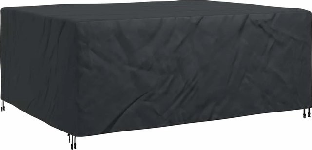 vidaXL Möbelbezug für Sofa in Schwarz, wasserabweisend, B/T/H: 220 x 190 x 85 cm - Bild 1