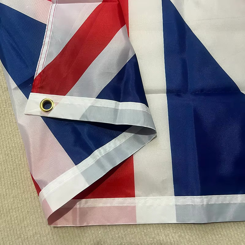 YIXIN Nationalflagge des Vereinigten Königreichs England-UK-Flagge aus Polyester, B/H: 150 x 90 cm, Mehrfarbig - Bild 2