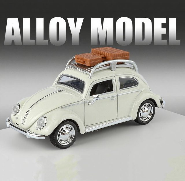 Linyi toy car Käfer Klassik Modellauto, 1:32, Metall, ab 14 Jahre - Bild 1