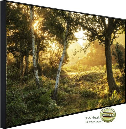 papermoon Infrarotheizung EcoHeat Wald mit App-Steuerung und Überhitzungsschutz, bunt, Matt-Effekt - Bild 1