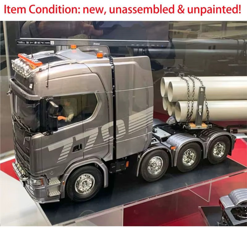 Wheelfun RC Traktor-Truck 56371, ferngesteuertes Auto-Modell-Kit, 1:14 - Bild 4