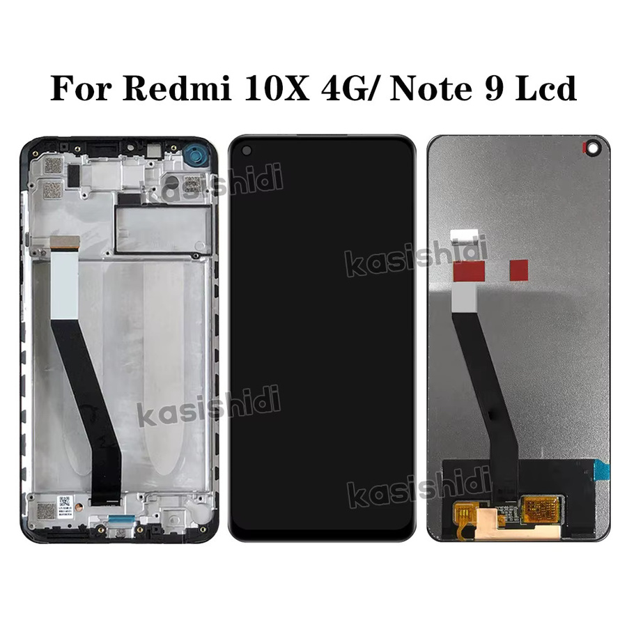 Xiaomi Redmi Note 9 Ersatz LCD Display in Schwarz mit 6.53 Zoll für Redmi 10x 4G m2003j15sg m2003j15ss - Bild 3