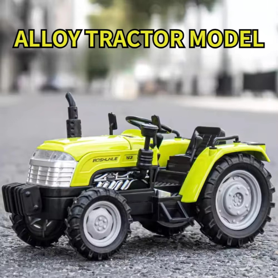 DUFFDUN Bauernhof landwirtschaftlicher Traktor, Modellauto, 1:32, Metall, mit Licht - Bild 4