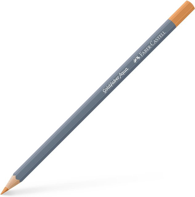 Faber Castell Aqua Aquarellstift in Ocker Gebrannt für Erwachsene - Bild 1