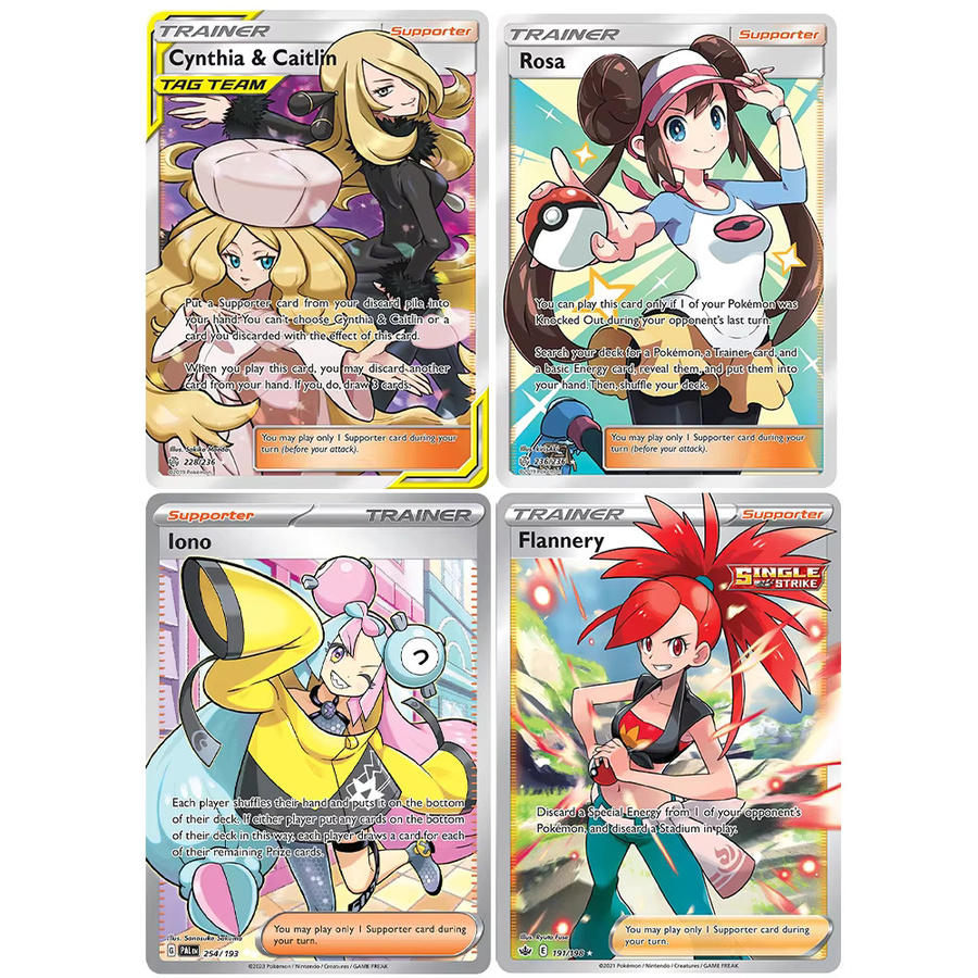 TAKARA TOMY Pokémon Proxy Karten, 4-teiliges Set, Fantasy, bunt - Bild 1