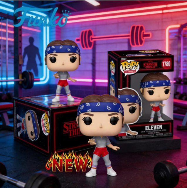 Funko Stranger Things Eleven Jane Hopper # 1780 Season 5 Final, Vinyl-Sammelfigur - Bild 1