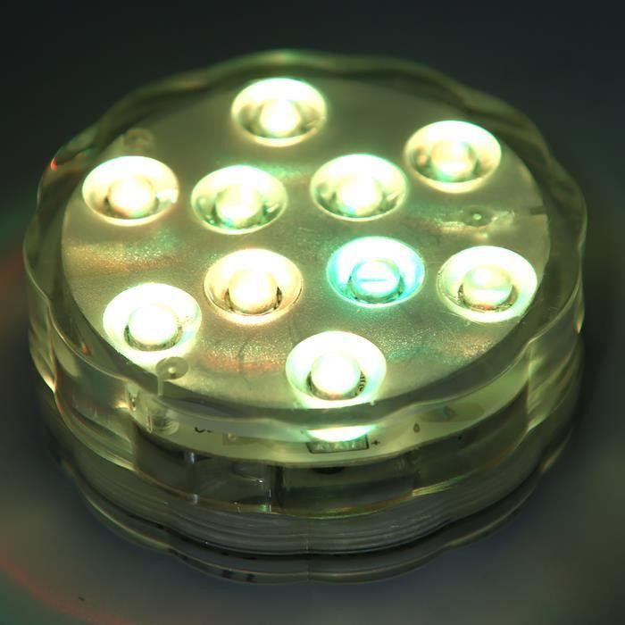LG-EXPRO Unterwasserleuchte RGB LED mit Fernbedienung, IP68 wasserdicht, Multicolor - Bild 2