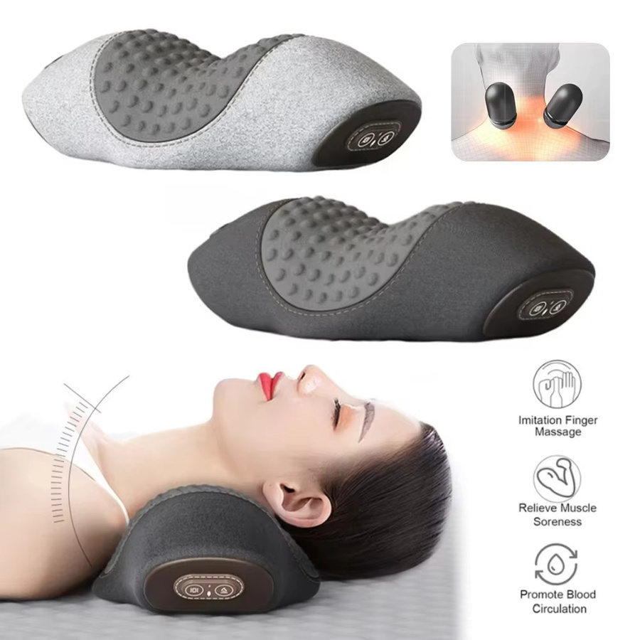 PAQIN Elektrisches Nackenmassagegerät mit Heiz- und Vibrationsfunktion, Unisex - Bild 4