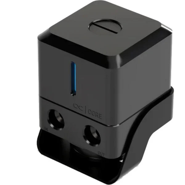 Alphacool Core DDCzero XS Reservoir Ausgleichsbehälter in Schwarz und Transparent - Bild 1