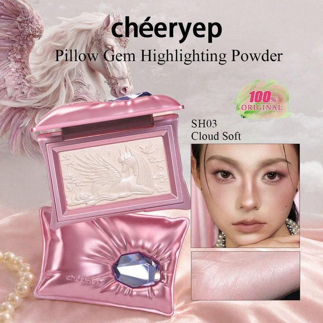 Cheeryep Edelstein Aufhellendes Puder, 4,8g, schimmernd, Unisex - Bild 1