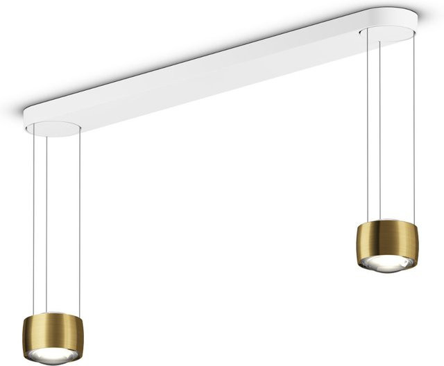 Occhio Sento sospeso due LED-Pendelleuchte in Bronze mit Linse-Ausführung und warmweißem Licht (2700K) - Bild 1