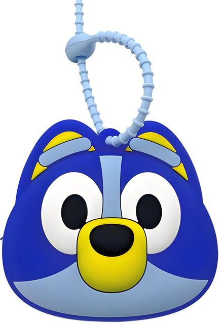 Fashnics Bluey Und Bingo Anime Figur, Niedliche Cartoon Mini Münzbörse, Weiche Gummi Geldbörse, Kinder Tasche Dekoration Anhänger - Bild 1