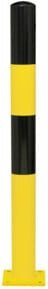 Moravia MORION Sperrpfosten in Schwarz und Gelb, Höhe: 100 cm, Durchmesser: 9 cm - Bild 1