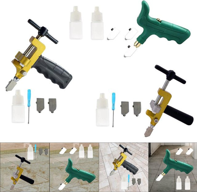 Homyl Glasschneider für Keramikfliesen und Glasbrechzange zur manuellen Anwendung - Bild 1