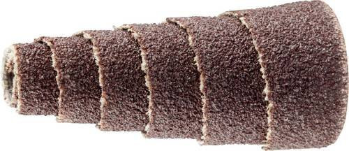 PFERD konische Schleifrollen Poliroll Korund Körnung 150 Braun 50 Stück B/T/H: 12 x 25 mm mit 3 mm Bohrung - Bild 1