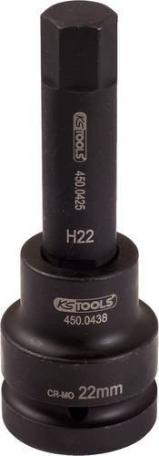 KS Tools 450.0498 Stecknuss aus Chrom-Molybdän in Schwarz - Bild 1