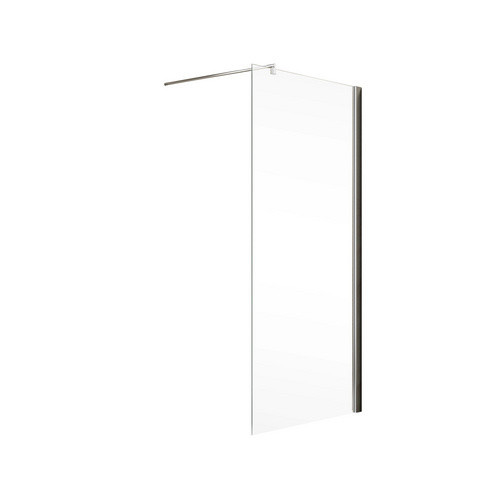 Schulte MasterClass Walk-In Duschwand Ecke, transparent, silber, B: 50 cm, H: 200 cm - Bild 2