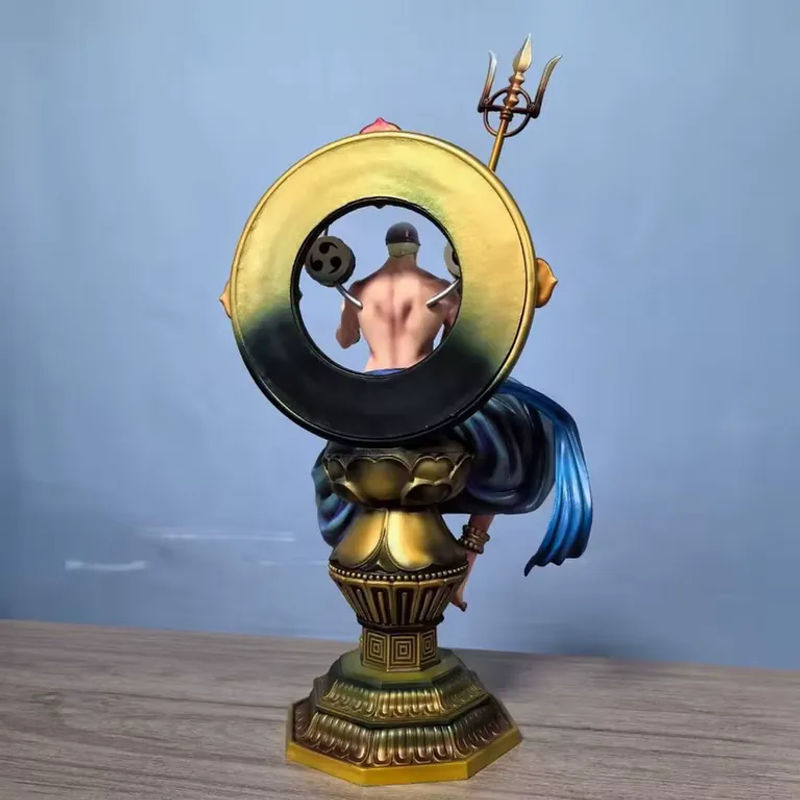 Bandai One Piece Enel GK Figur Pop Max Gott des Donners Rumble Rumble Frucht Anime Sammlerstatue mehrfarbig - Bild 4