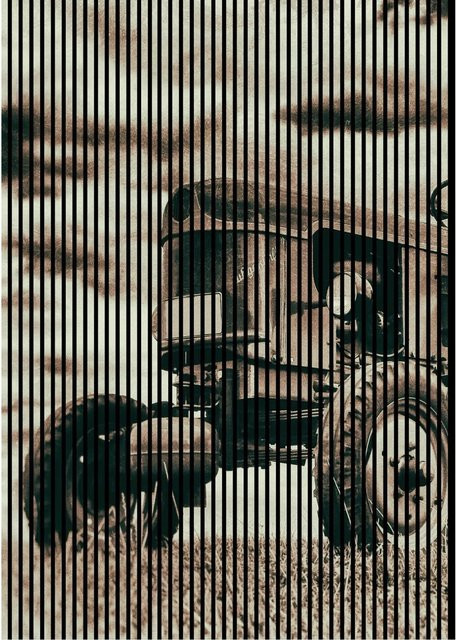 FN Acustico Akustikplatte Traktor in Bunt aus PET und MDF mit modernem Design, H x B x T: 2.400 x 1.693 x 19 mm - Bild 1