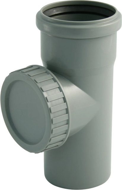 Marley HT-Reinigungsrohr DN 110 aus Kunststoff in Grau - Bild 1