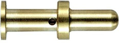 HARTING Yellok-Crimpkontakt Kontaktstift M aus Kupferlegierung mit Goldbeschichtung, 0,14mm² - 0,37mm² (AWG26 - AWG22) - Bild 1
