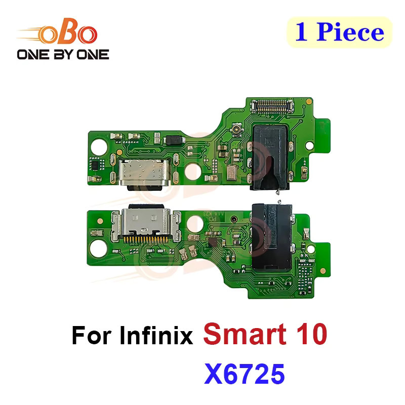 Infinix Smart 10 Plus HD X6725 X6725B USB-C Ladeanschluss-Board Flexkabel in Grün - Bild 2